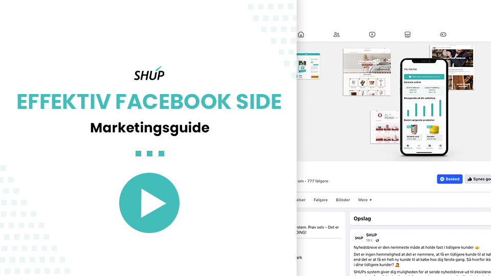Få en effektiv Facebook side