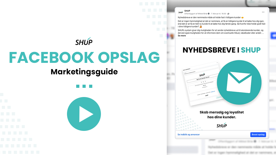 Lav Facebook opslag der virker