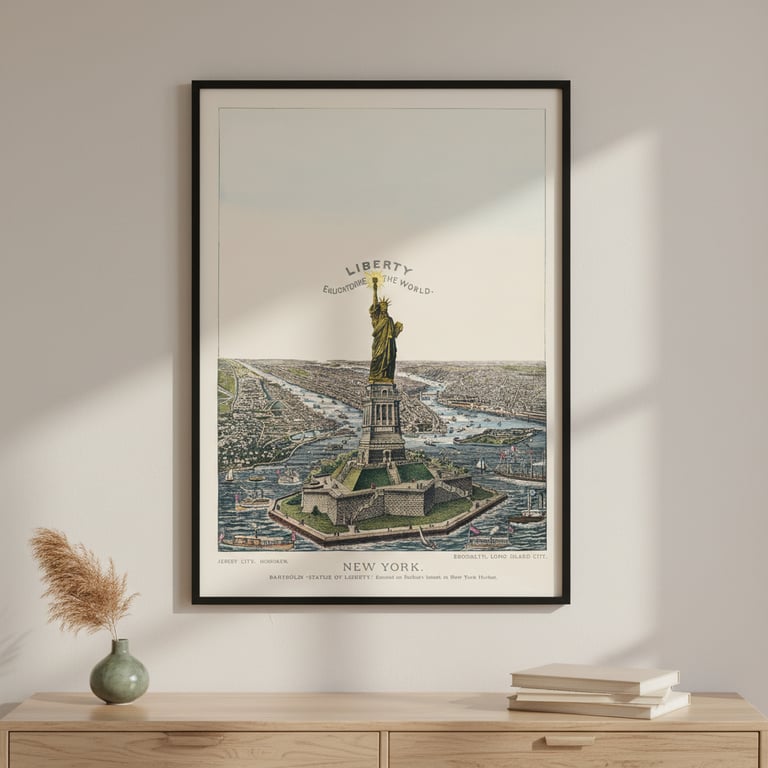 Plakat - Frihedsgudinden New York
