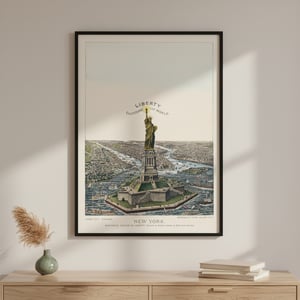 Plakat - Frihedsgudinden New York – produktbillede