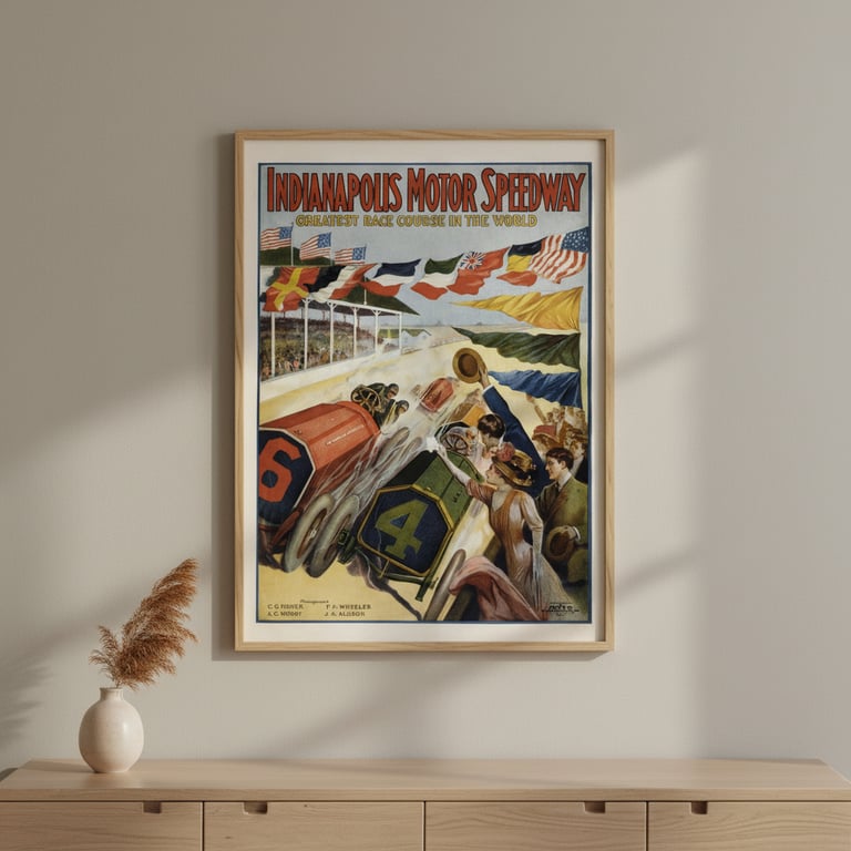 Plakat - Speedway