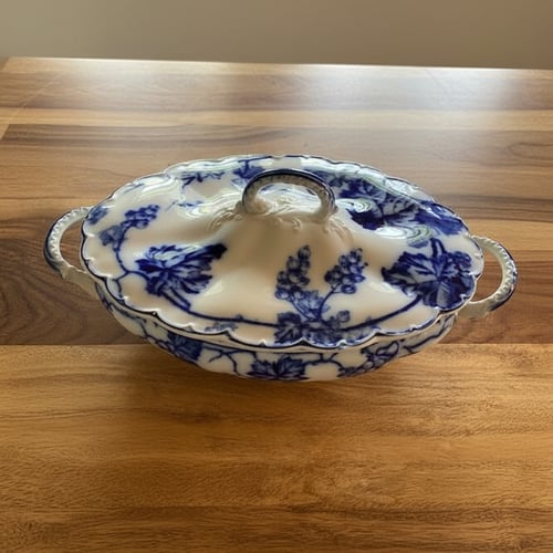 Oval skål m låg - JohnsonBros/ Warwick