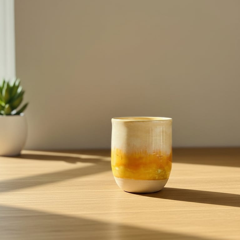 Stor kop - flammende solnedgang