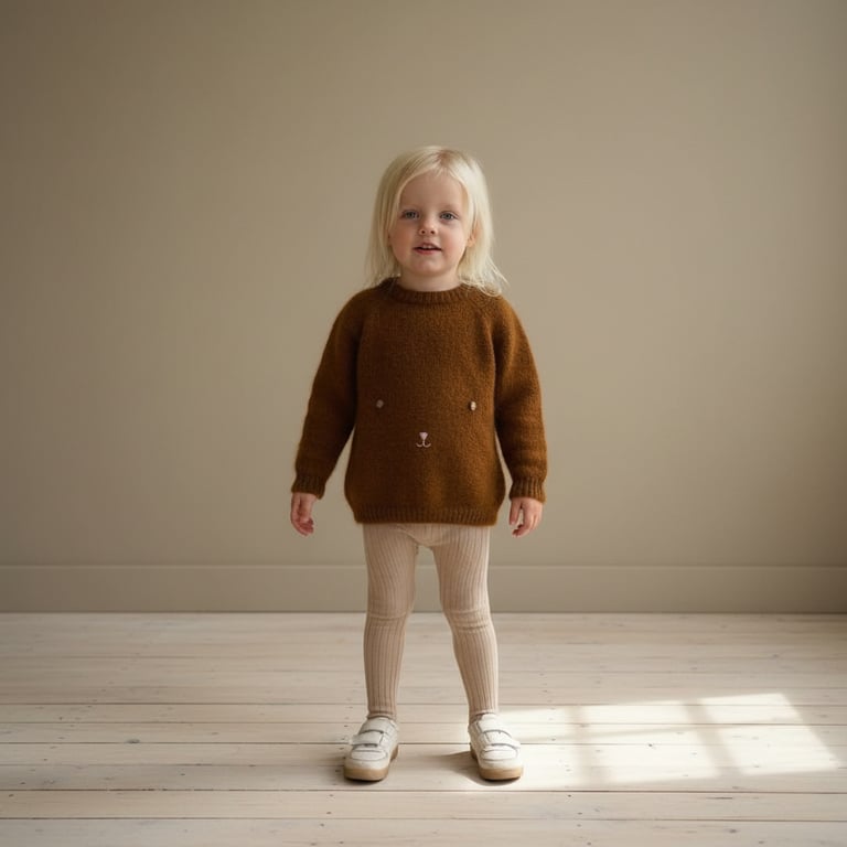 Opskrift: BAMSESWEATER fra PetiteKnit
