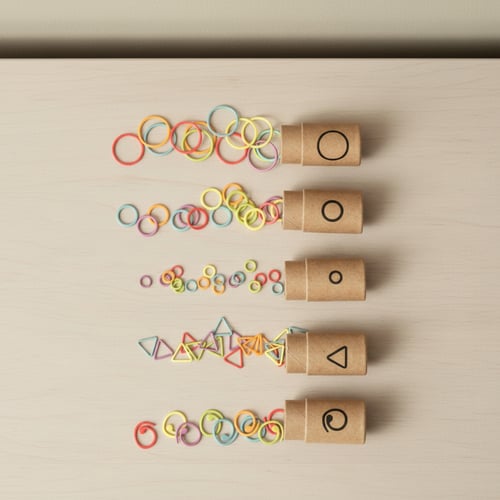 Tilbehør: Cocoknits - Flight of stitchmarkers