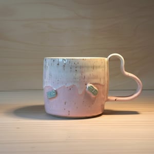 Garnnøgle krus, 370 ml. H: 8 cm – produktbillede