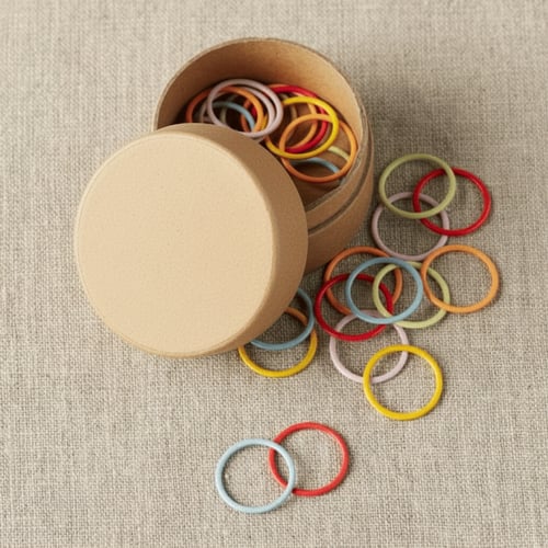 Tilbehør: Cocoknits - Store farvede maskemarkører