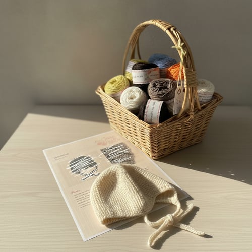 Kit: Djævlehue i 100% extra fin uld 