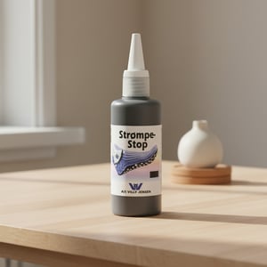 Tilbehør: Strømpestop/Latexlim, sort – produktbillede