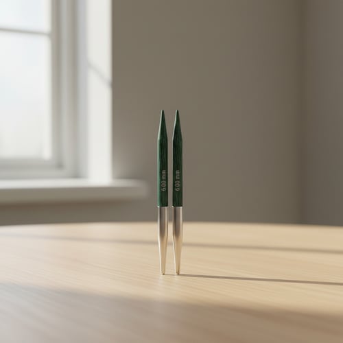 Tilbehør: KnitPro pindespidser lange/korte 11,5 cm/6,5 cm: Str.3,0-15,0/3,0-4,5 mm mm