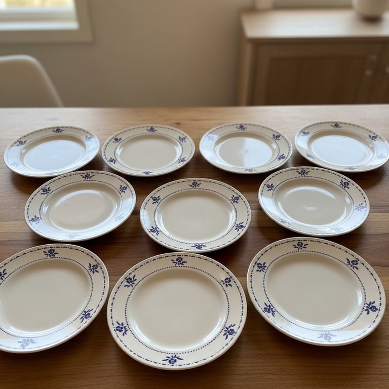 9 skønne kage tallerkner