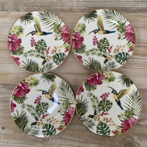 Bordo Oro "Tropici" Kagetallerken – produktbillede