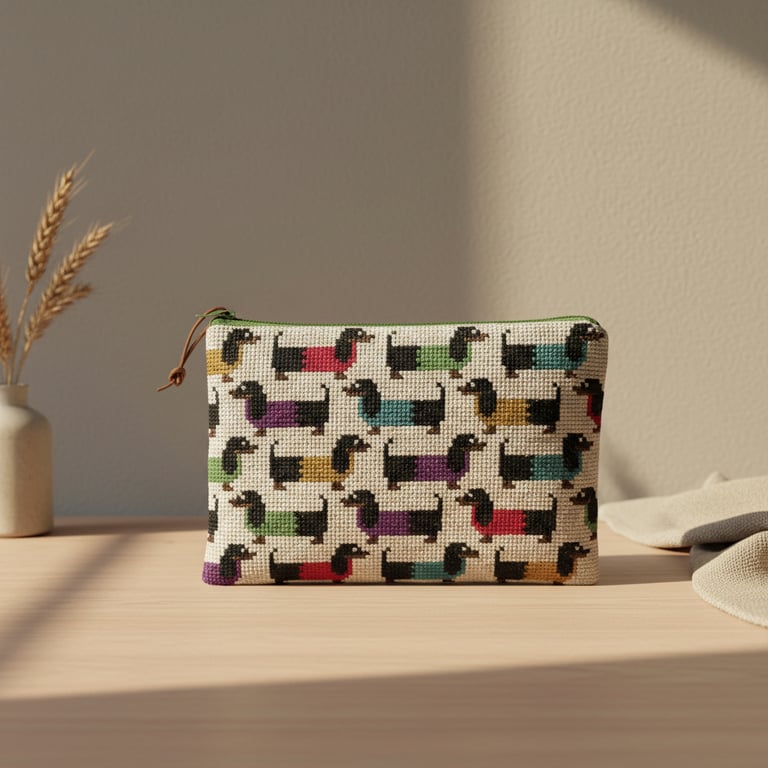 Broderikits: Clutch fra Fru Zippe og Baldyre