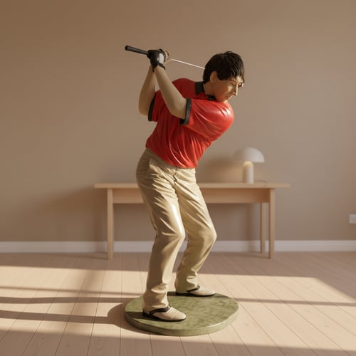 Mandshøj Golfspiller