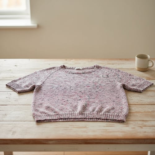 Kit: T-shirt i IRIS et hør/bomulds garn