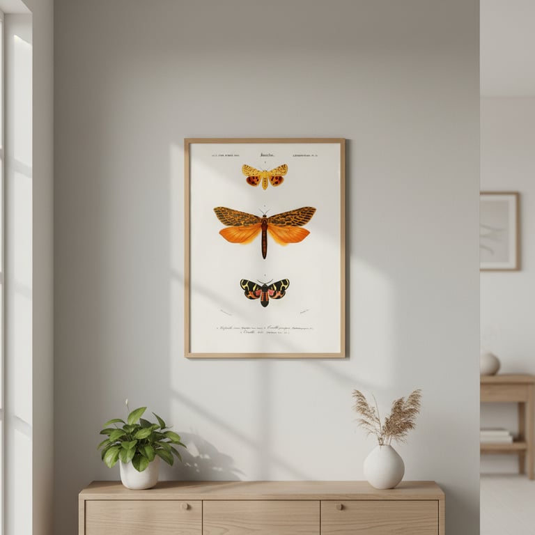 Plakat - Sommerfugle billede 2