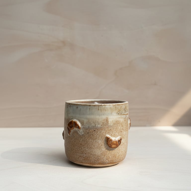 Americano croissant kop. 200 ml. H: 7 cm