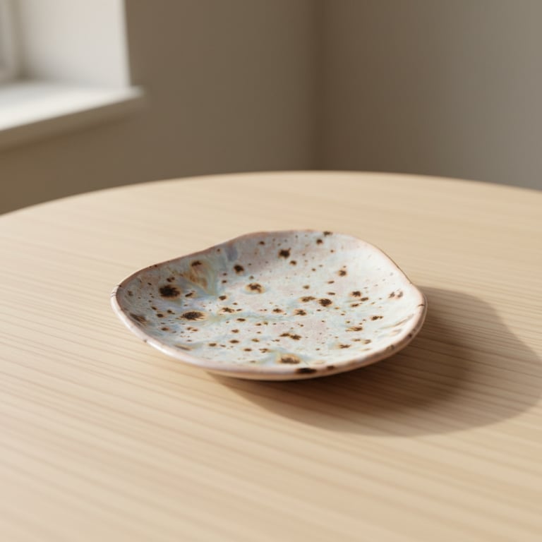 Smykkeskål. D : 10 cm