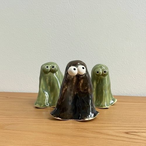 Spøgelse - googly eyes