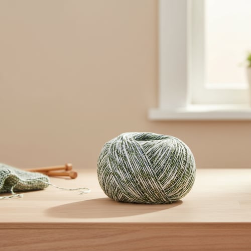 Garn: Bereber flamé og multicolor