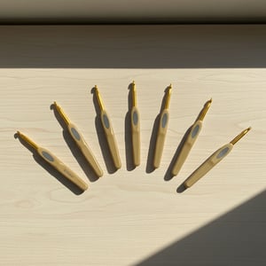 Tilbehør: Hæklenåle fra Clover - alle str. 0,6 mm - 15 mm – produktbillede