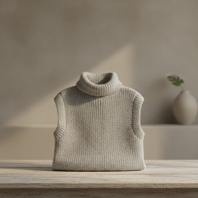 Kit: Norevest - Strikket i dobbelttråd PUNO PETIT