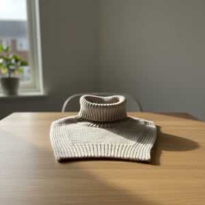 Opskrift: TERRAZZO NECK fra PetiteKnit – produktbillede