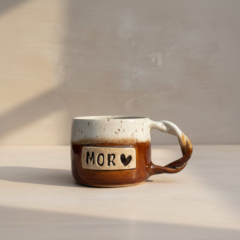 Mor krus. 390 ml. H: 7,5 cm