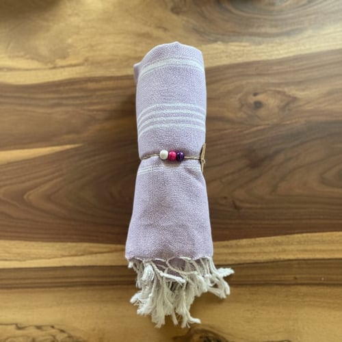 Hammam håndklæde - Lys Lilla