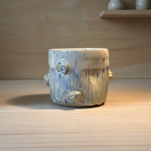 Tommeltot strand krus, 320 ml. H: 7,5 cm – produktbillede